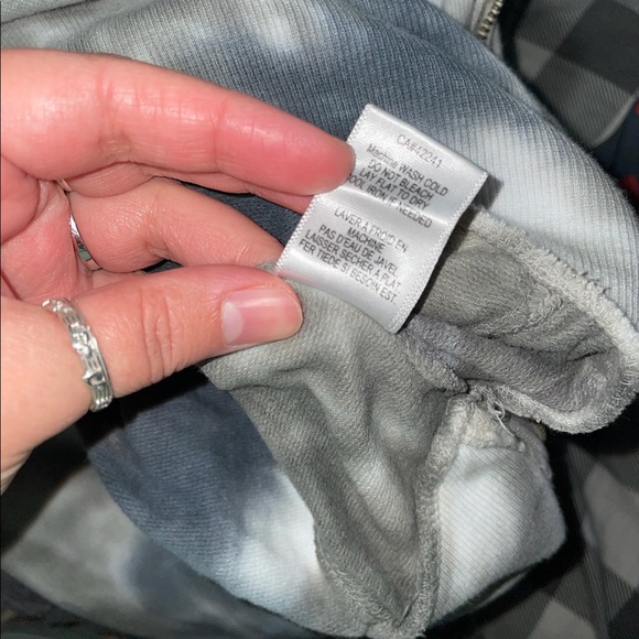 NWT Young Fabulous & Broke Turtle Neck Slit Zipper Tye Dye Dress Size M - Picture 8 of 9